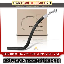 Power Steering Reservoir Hose for BMW E34 525i 1991-1995 2.5L Reservoir To Pump