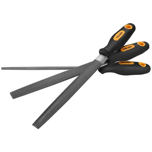 Set 5 Lime Per Metallo TOPEX 06A250, 200/2 Mm, Assortite, Per Uso Professionale, Conforme ISO 9001