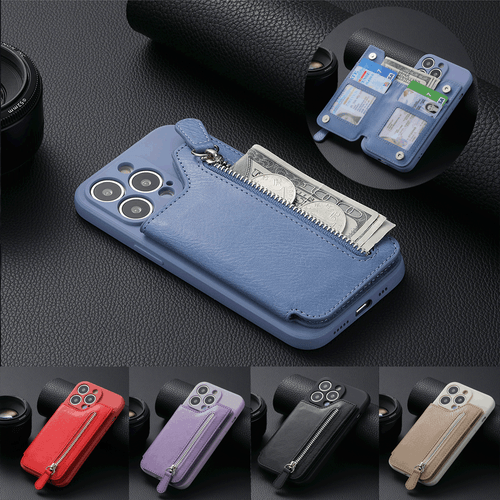 For iPhone 16 13 Pro Max 11 XR 8 12 14 Flip Leather Wallet Shockproof Case Cover - Picture 1 of 17