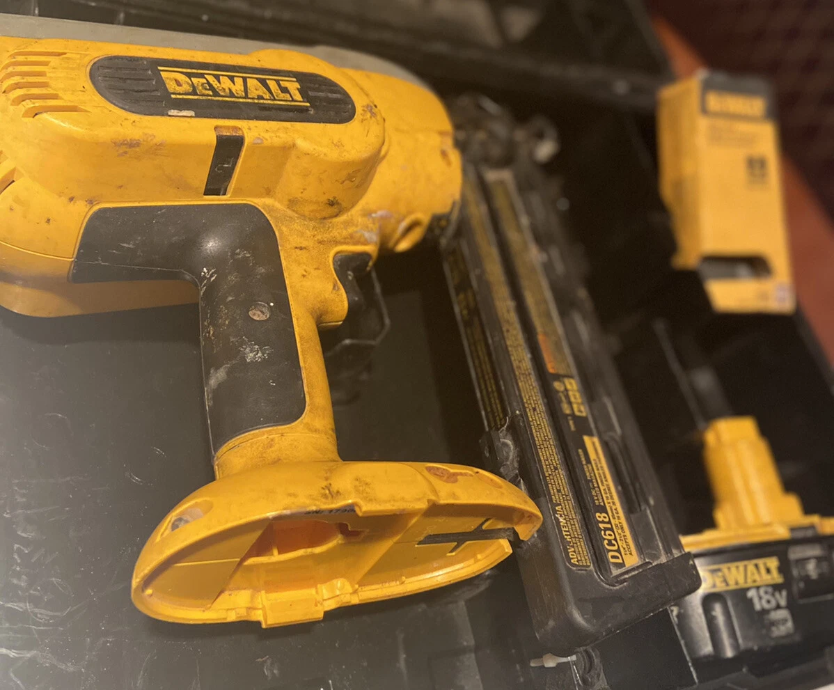 Dewalt 18v finish nailer deals