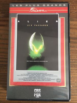 ALIEN The 8th Passagier   RIDLEY SCOTT   FOX VIDEO   First Edition   VHS