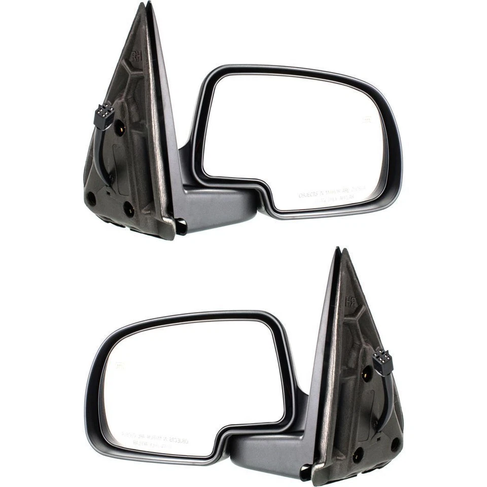 New Left & Right Heated Power Mirror Set For 2000-2006 Chevrolet Suburban 1500 - Image 3 of 4