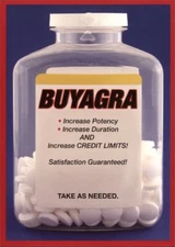 Buyagra Money Holder Mini Funny Nobleworks Christmas Card