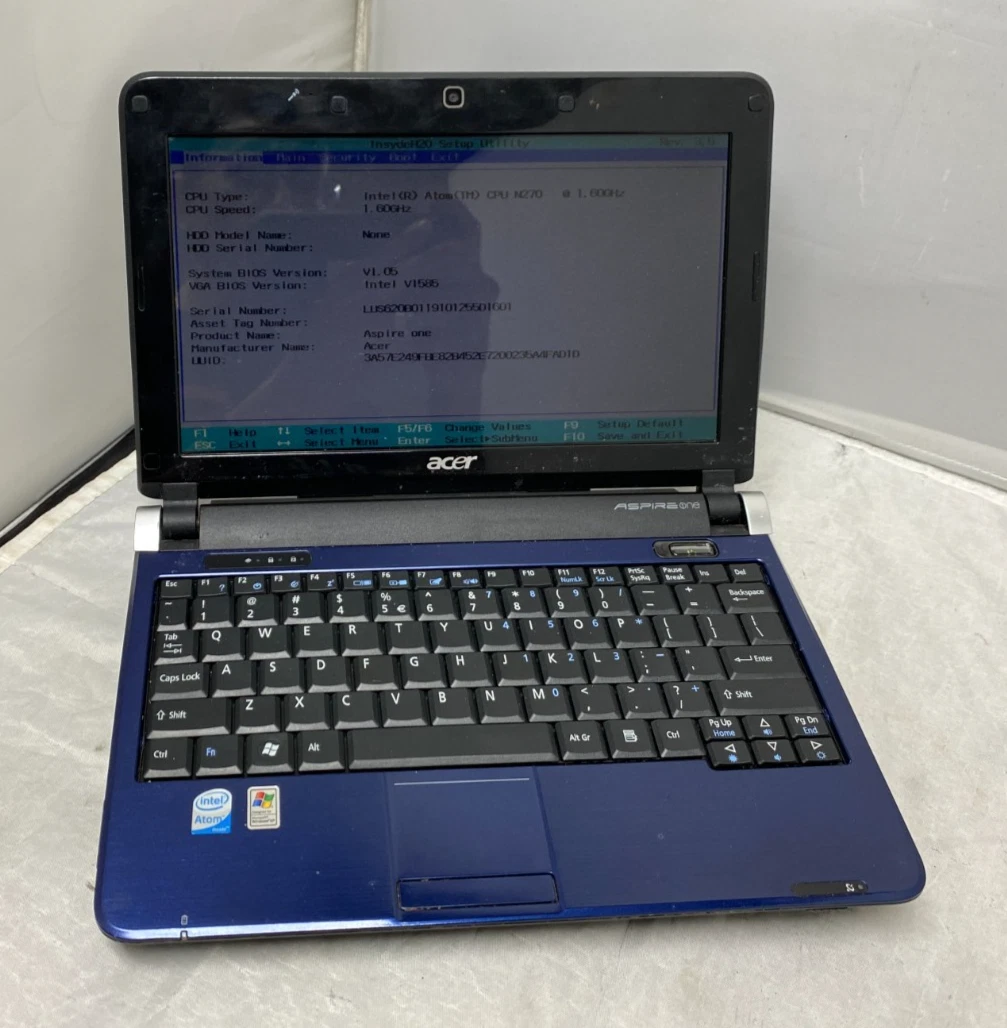 Acer Aspire One Netbook Kav60 for sale - eBay