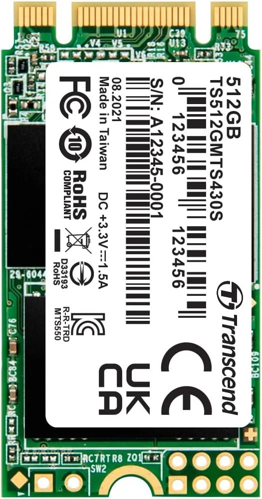 Preços baixos em Transcend SATA III 512 Gb de drives de estado
