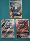 Lot 3 Carte Zenith Suprême Darkrai + Clamiral + Recherches Professorale (Réservé