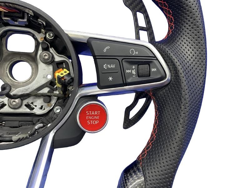 2018 Audi R8 Carbon Fiber  Steering Wheel with OEM buttons