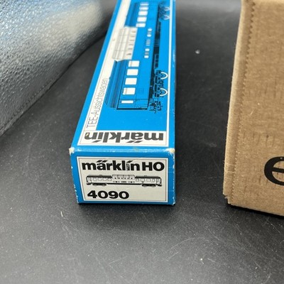 Vintage Marklin 4090 Tee Observation Coach In Original Box HO 3