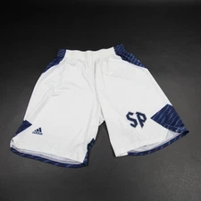 Saint Peter's Peacocks adidas Practice Shorts Men's White/Navy Used