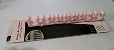 Makeup Brush Holder with Suction Cups, Pink, Holds Up To 15 Makeup Brushes