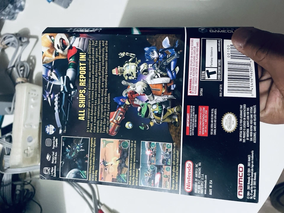 Star Fox: Assault (GameCube, 2005) READ BOX ONLY NO GAME - Image 3 of 4
