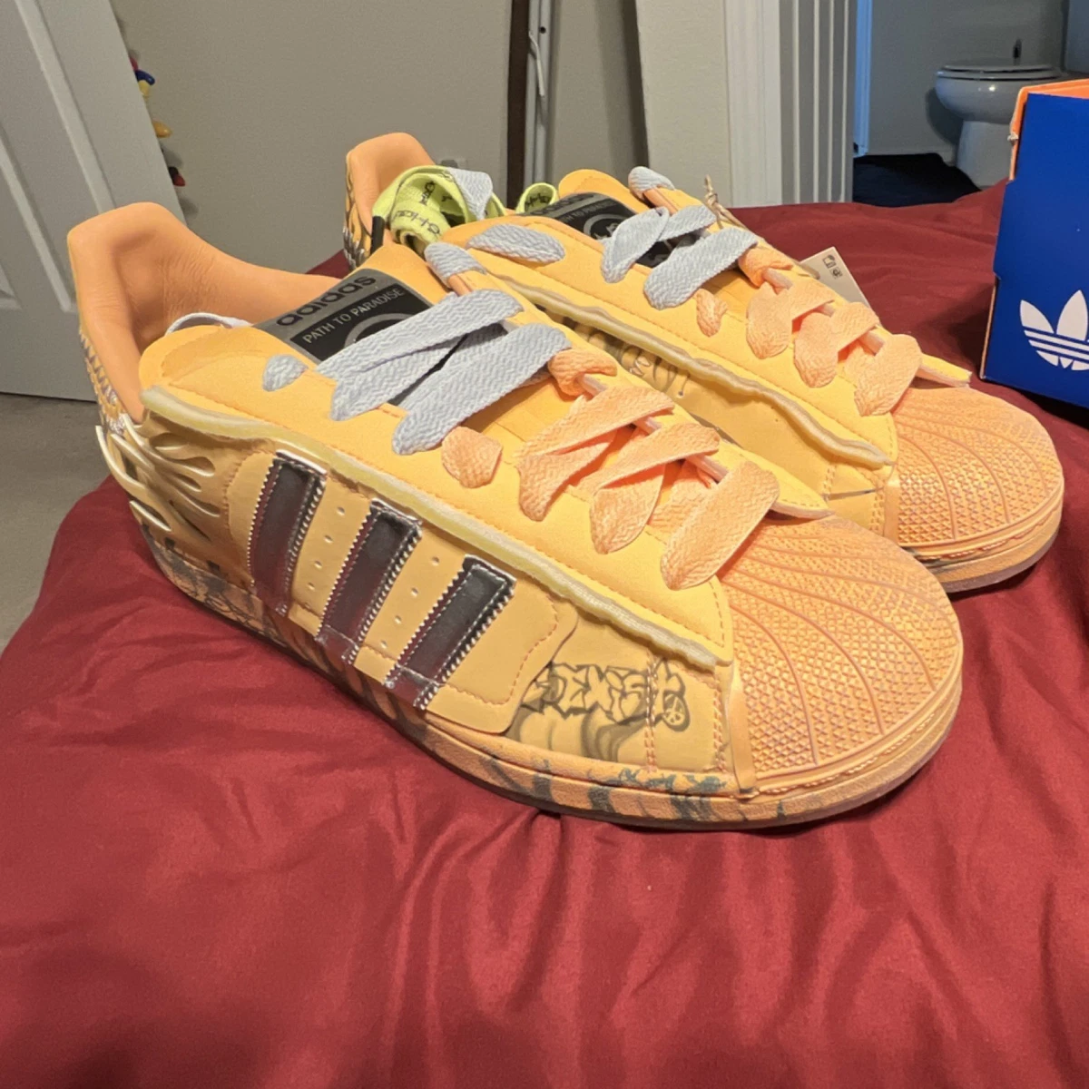 Adidas Superstar Orange for sale | eBay Adidas Superstar Orange for sale | eBay