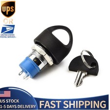 Pride Mobility Scooter Ignition Key Switch Lock Zinc Alloy Chrome 2 Keys M19 L22 Pride Mobility Scooter Ignition Key Switch Lock Zinc Alloy Chrome 2 Keys M19 L22