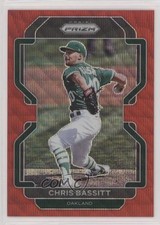 2022 Panini Prizm Tier II Red Wave Prizm 87/99 Chris Bassitt #125 0c6