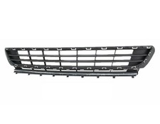 GITTER GRILL STOßSTANGE VORNE MITTE VW GOLF VII 2012-2017 MIT VERCHROMTEM RAHMEN