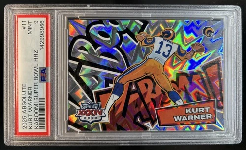 2025 Panini Absolute Kurt Warner Base (PSA 9)