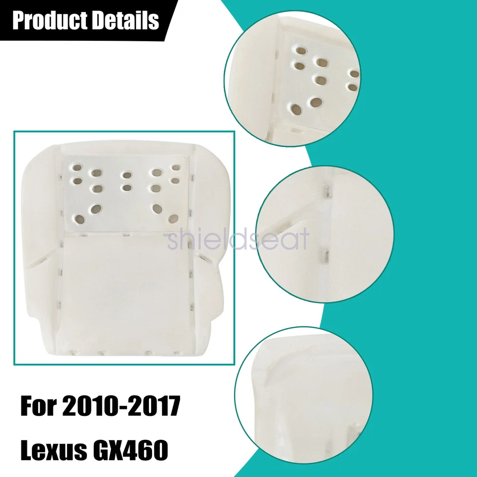 For 2010-2017 Lexus GX460 Driver Bottom Replacement Foam Cushion Pad - Изображение 4 из 4