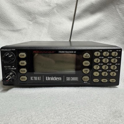 Uniden Bearcat BC780XLT TrunkTracker III Base Scanner Tested Working 599 Channel