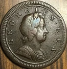 1723 GREAT BRITAIN HALF PENNY