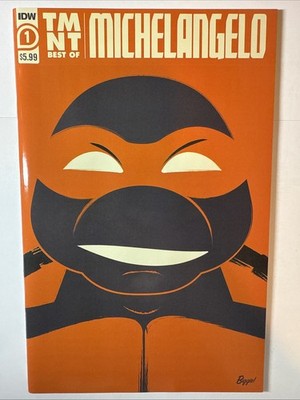 TEENAGE MUTANT NINJA TURTLES: TMNT BEST OF MICHELANGELO #1 IDW BAGGED & BOARDED