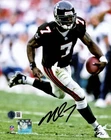 Michael Vick Autographed Signed 8x10 Photo Atlanta Falcons Beckett Witness