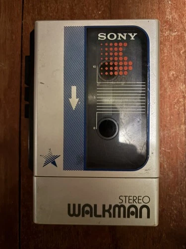 Vintage SONY WALKMAN WM-8 "Stranger Things" model, cassette player * *FOR PARTS*