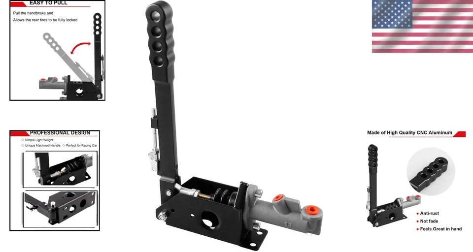 Hydraulic E-Brake for Rally Racing - Vertical Handle - Image 2 of 4