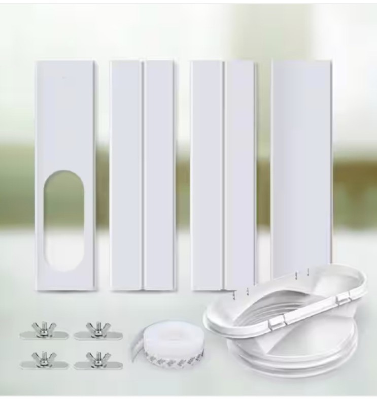 AIR CONDITIONER 4PC WINDOW KIT. FIT 130 & 150mm HOSE. PART# ACWK11P 