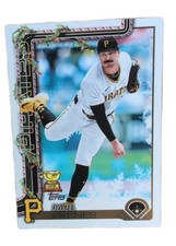 PAUL SKENES 2025 Topps Holiday Gingerbread Back Variation #H70 Pirates