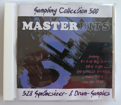 Masterbits Sampling CD: Sampling Collection 500 Synthesizer & Drum Samples