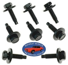 Bucket Seat Bolts Bench Seat Track Floor Pan Bolts 516-18 Hardware Galaxie A8 Bucket Seat Bolts Bench Seat Track Floor Pan Bolts 516-18 Hardware Galaxie A8