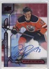 2021-22 Upper Deck Premier Auto Jesse Puljujarvi #63 Auto 0c3