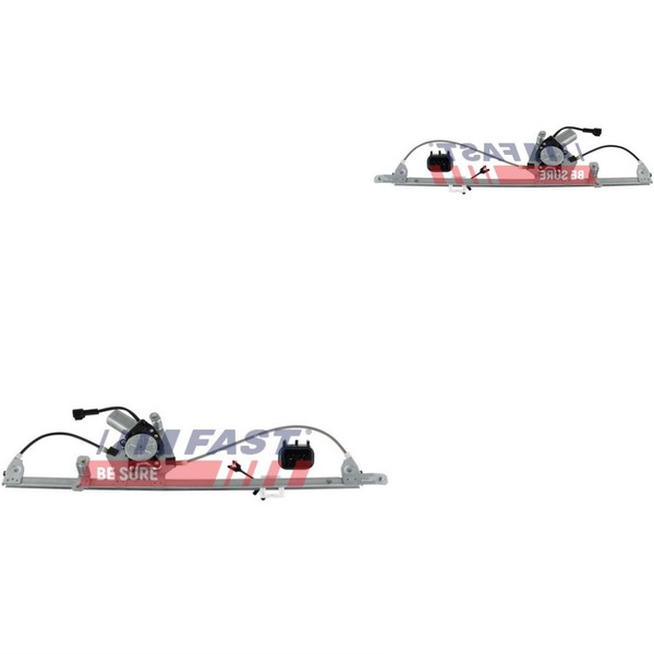 Fast 2X Fensterheber Elektrisch Vorne Links Rechts FüR CitroëN Jumper Kasten-image