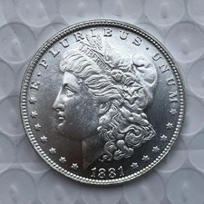 1881‑S 90% Silver Private Collection Liberty Head SF Mint Coin