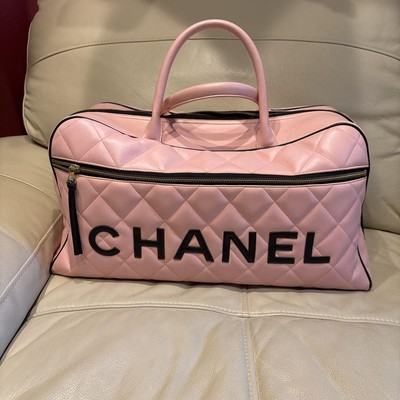 Chanel Pink Boston Bag | eBay