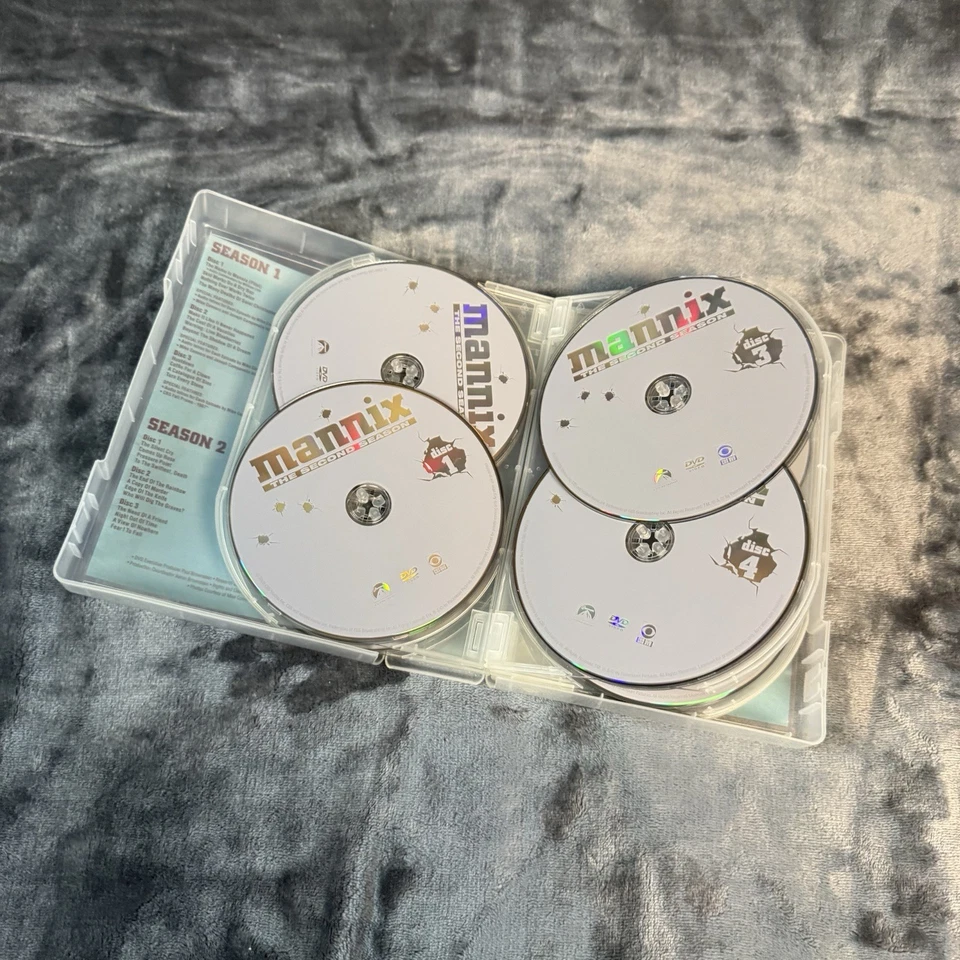 DVD Mannix Seasons 1-4 (4 Seasons) Set - DVD Tv Series - Image 4 of 4