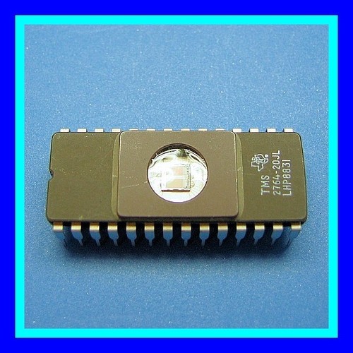 TI TMS2764-20JL EPROM 200ns 8K x 8 VPP 21V Ceramic 28 Pin DIP IC UV Erasable NEW - Picture 4 of 4