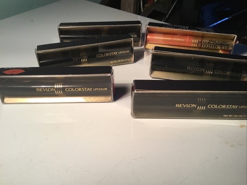 6 NEW in Box Revlon Colorstay Lip color Toast Flesh Ice Citrus Copper & Shell - Picture 5 of 7