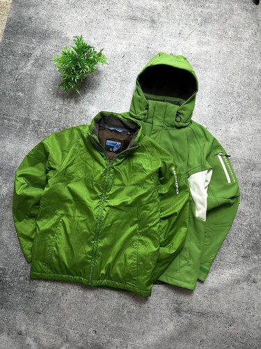 Vintage 90s Salomon 3 In 1 Ski Quilted Ski Y2K Gorpcore Jacket Streetwear Hype - Picture 2 of 15