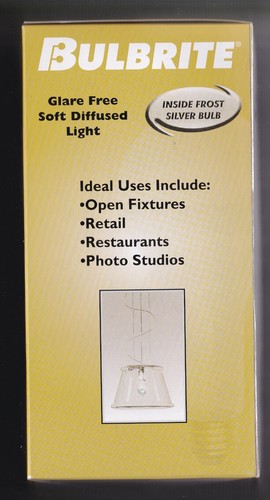 2 BULBRITE Inside Frost Silver Light Bulb PS-30 200 W 120 V Medium Base (E26) - Picture 3 of 4