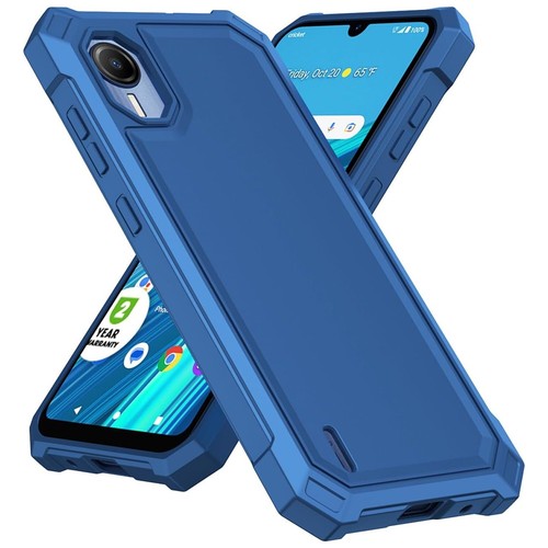 Funda para Cricket Debut S2 / ATT Calypso 4 2 capas protección esquinas TPU parachoques - Imagen 6 de 31