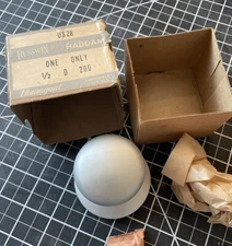 Russwin Closet Door Aluminum Knob 200 Locksmith Handy Man Vintage Dummy Knob