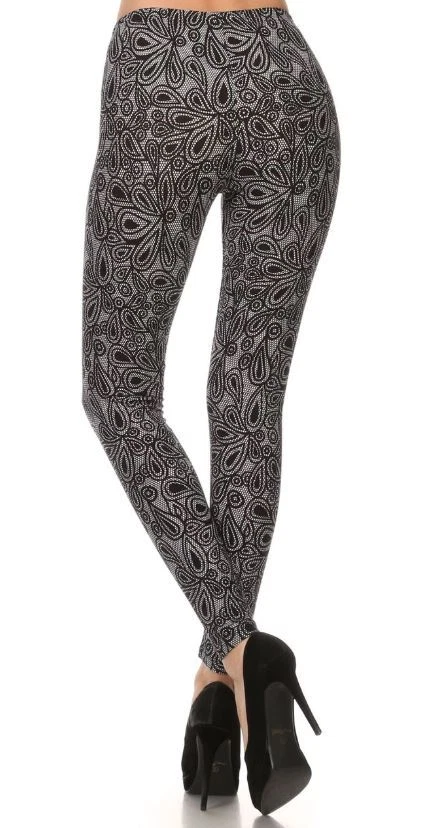 Buttery Soft Netted Petal Leggings