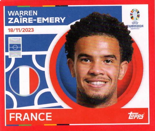 Topps UEFA Euro 2024 Germany - Swiss Edition - Singlesticker - Intro - GER - Bild 211 von 244