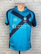 Cricket shirt Scotland Training Masuri Jersey ICC Sky Blue Men's PG Parkmead M