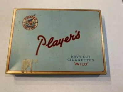 players cigarette tin Players Navy Cut Cigarettes 