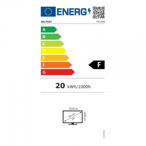 Selfsat SMART LED TV 1260 60 cm 24" Frameless DVB-S2/C/T2 mit WLAN Bluetooth - Bild 10 von 10