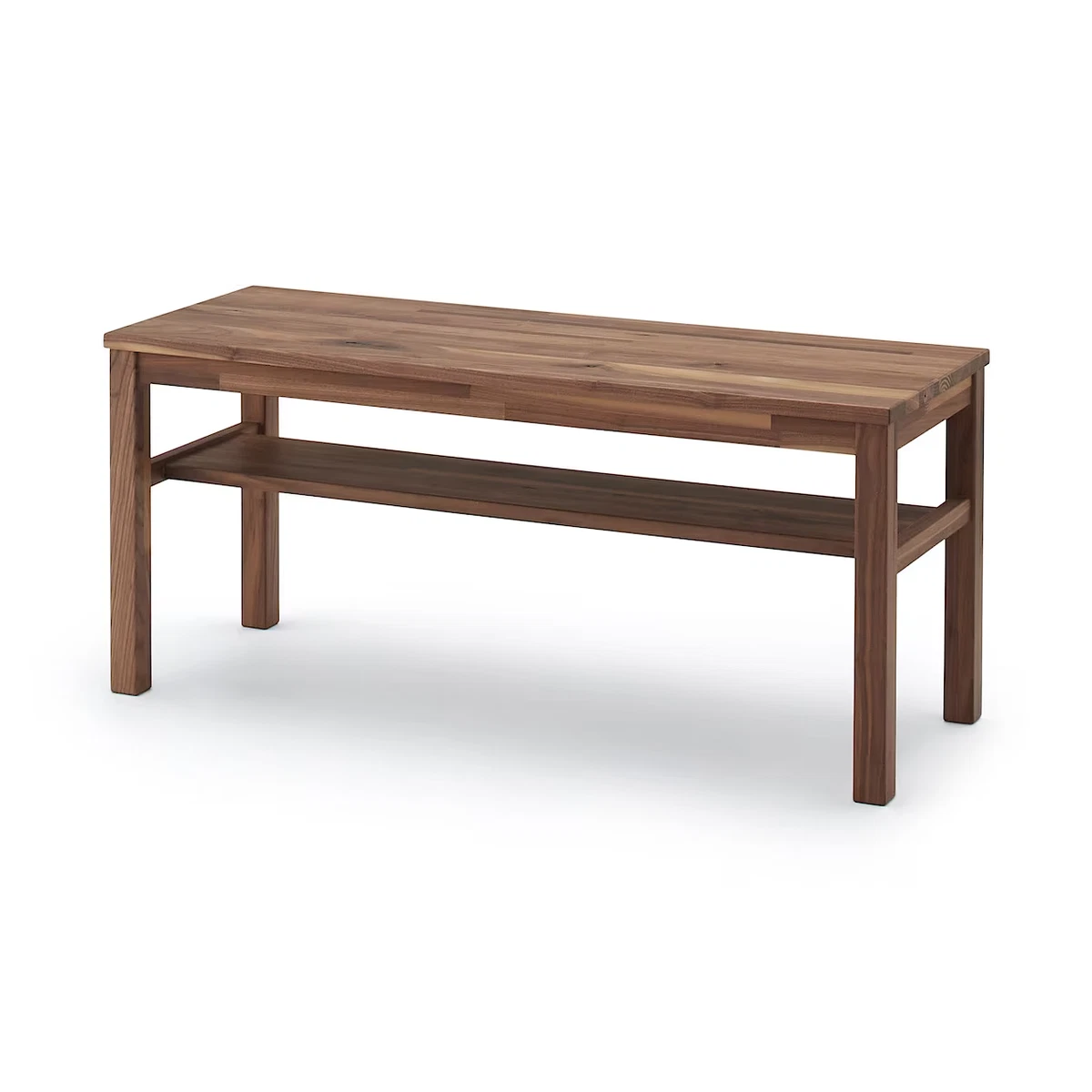 MUJI Walnut Wood Bench Stool Size 39 x 14 x 17 in eBay