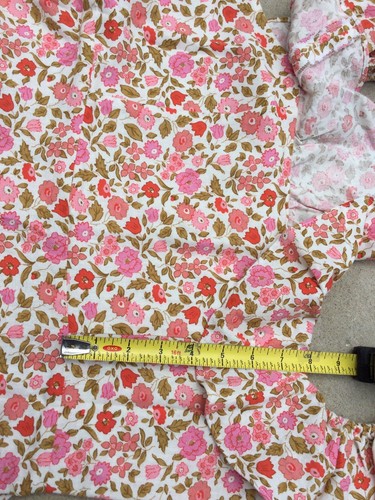NWOT O.P.T Rayon-Linen Maxi dress Pink flowered size L - Picture 12 of 17