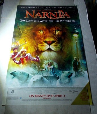 Dfgh Chronicles Of Narnia Lion Witch Wardrobe Dvd 1 Sheet Movie